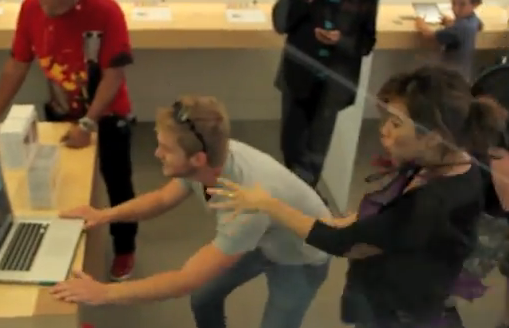 Cante na Apple Store
