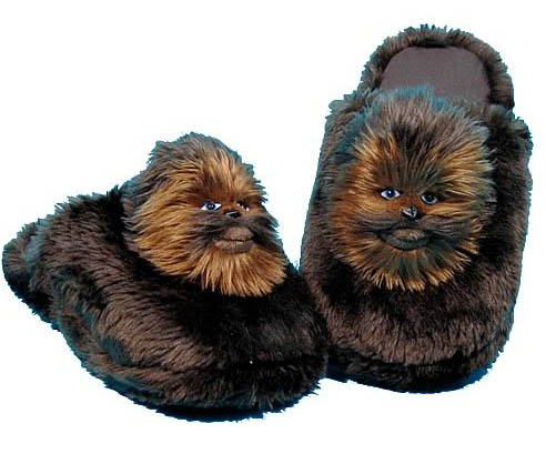 Chewbacca em seus pés!