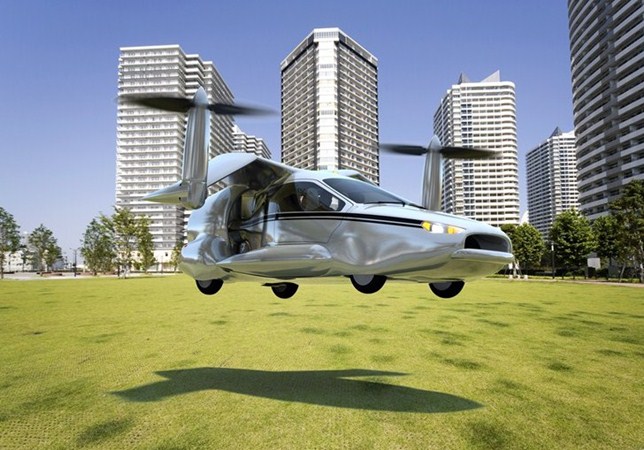 Empresa desenvolve carro voador que decola como um helicóptero