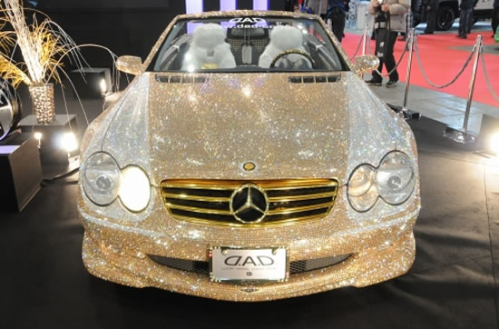 Mercedes de cristal