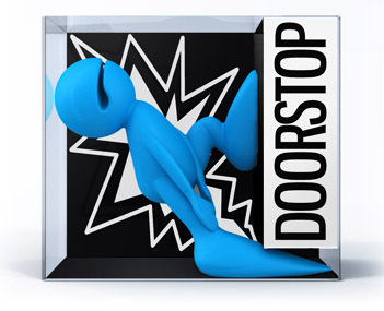 Não deixe a porta bater