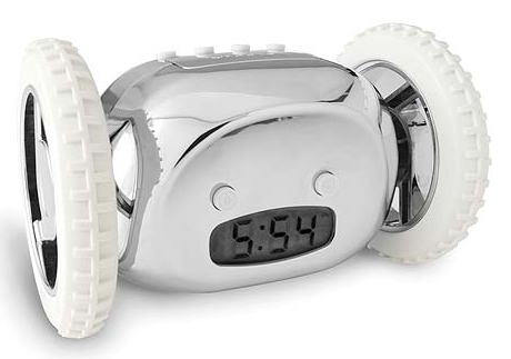 O Despertador que corre de você