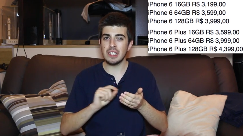 Preços do iPhone no Brasil