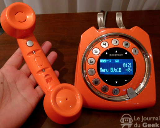 Telefone Retro, ligação moderna