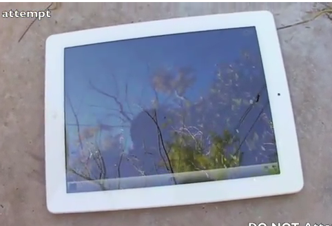 Teste de fogo com o iPad